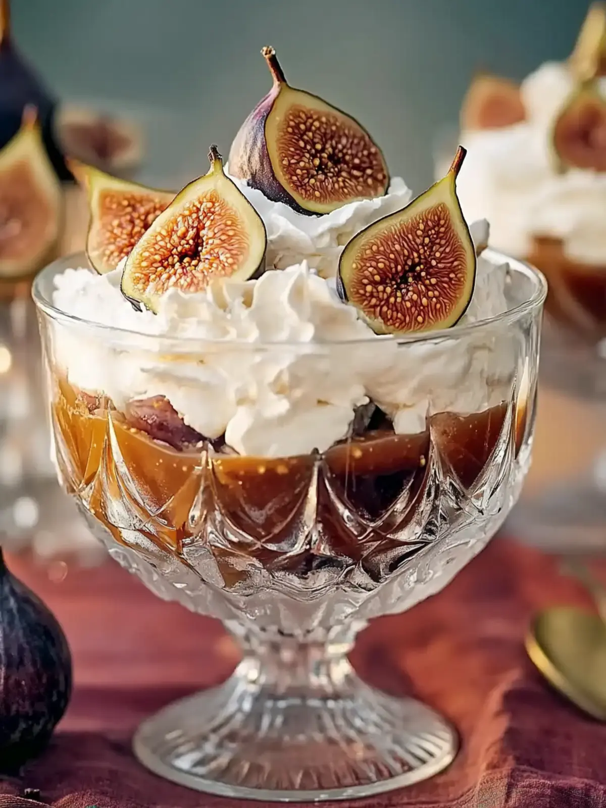 Irresistible Fig & Ginger Caramel Trifle for Festive Gatherings 2 Fig & ginger caramel trifle