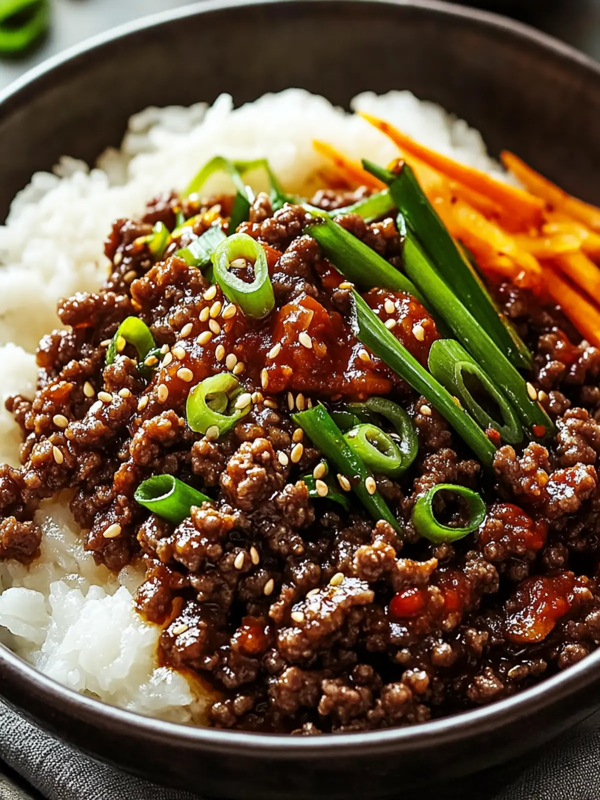Savor Irresistible Korean Ground Beef Recipe in 30 Minutes 4 Irresistible Korean Ground Beef Recipe