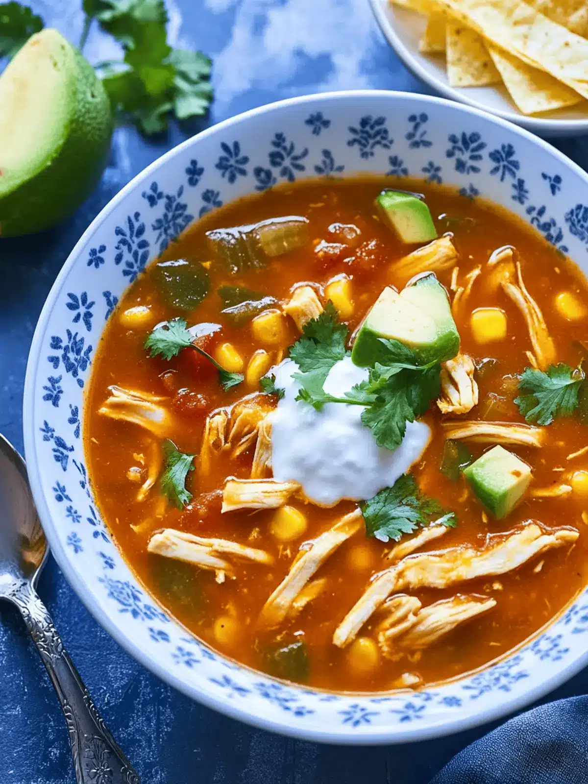 Flavorful Chicken Tortilla Soup with a Spicy Kick You ll Love 4 Flavorful Chicken Tortilla Soup with a Spicy Kick