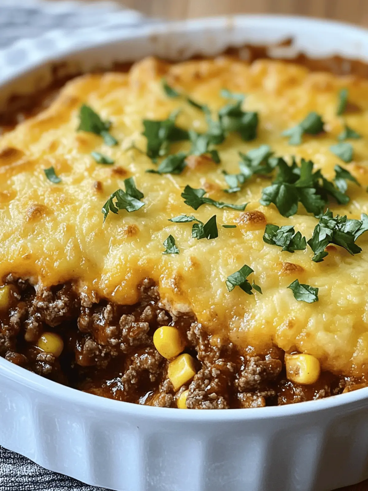 Savory Barbecue Beef Casserole with a Cheesy Twist Tonight 3 Savory Barbecue Beef Casserole with a Cheesy Twist
