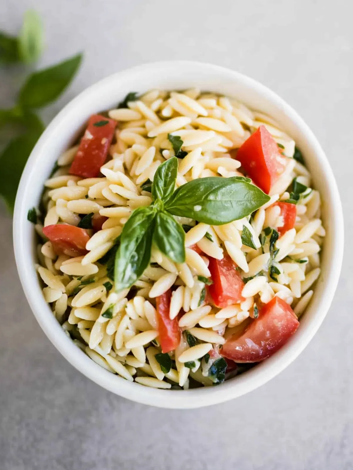 Easy Lemon Orzo Pasta Salad