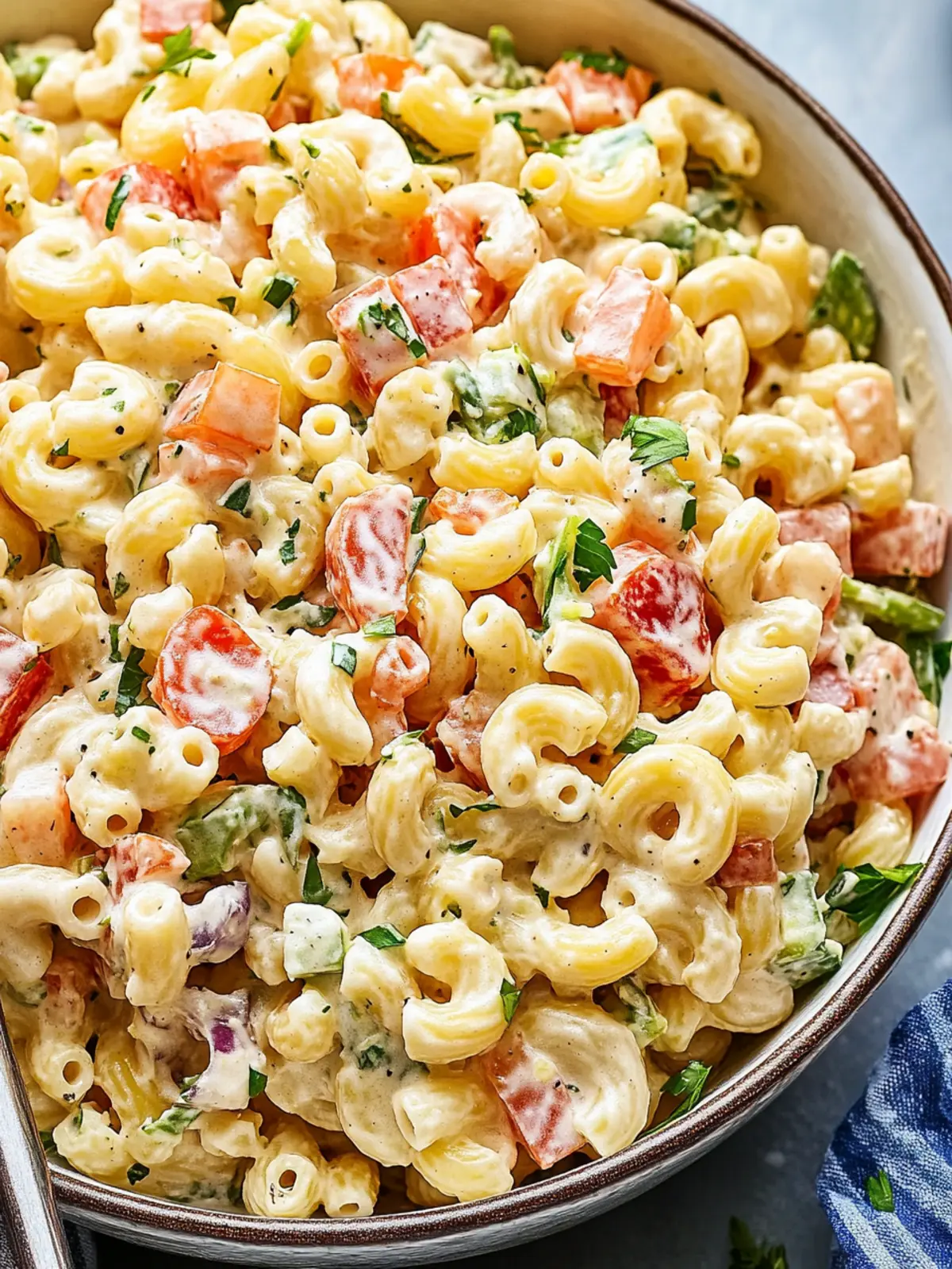 Vegan Macaroni Salad