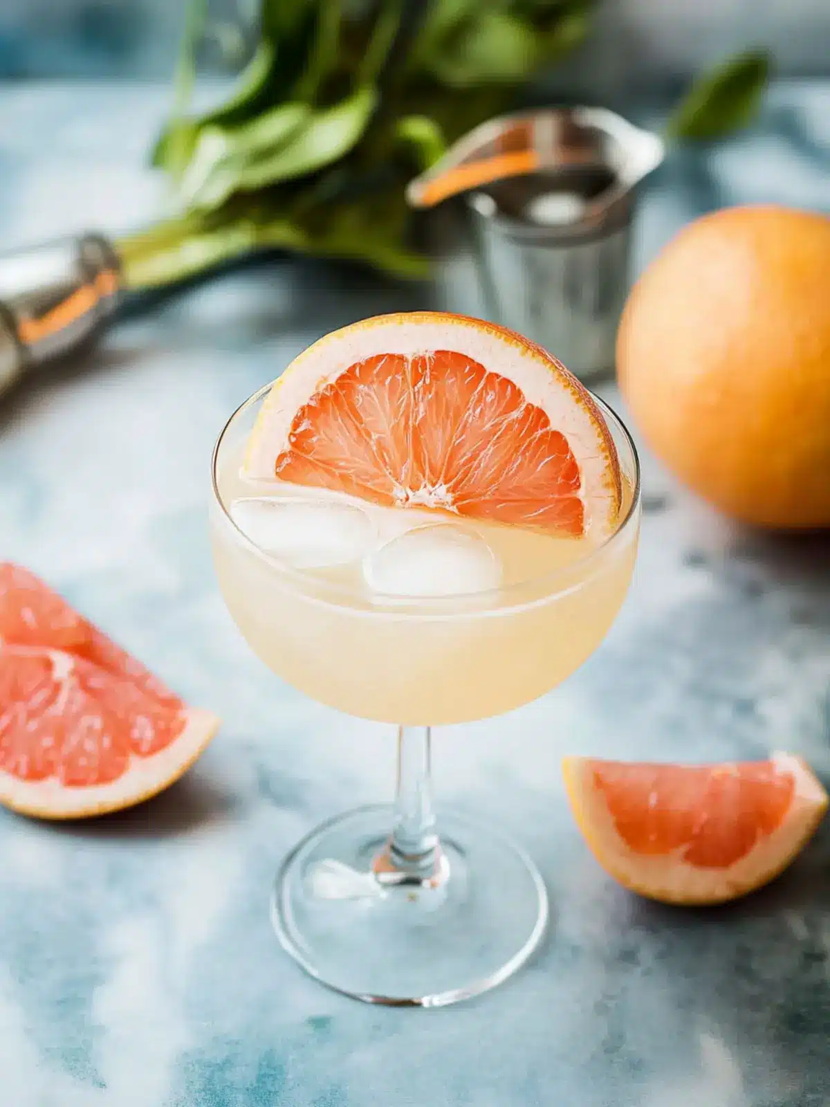 Gin Grapefruit Cocktail: The Sidelong Glance