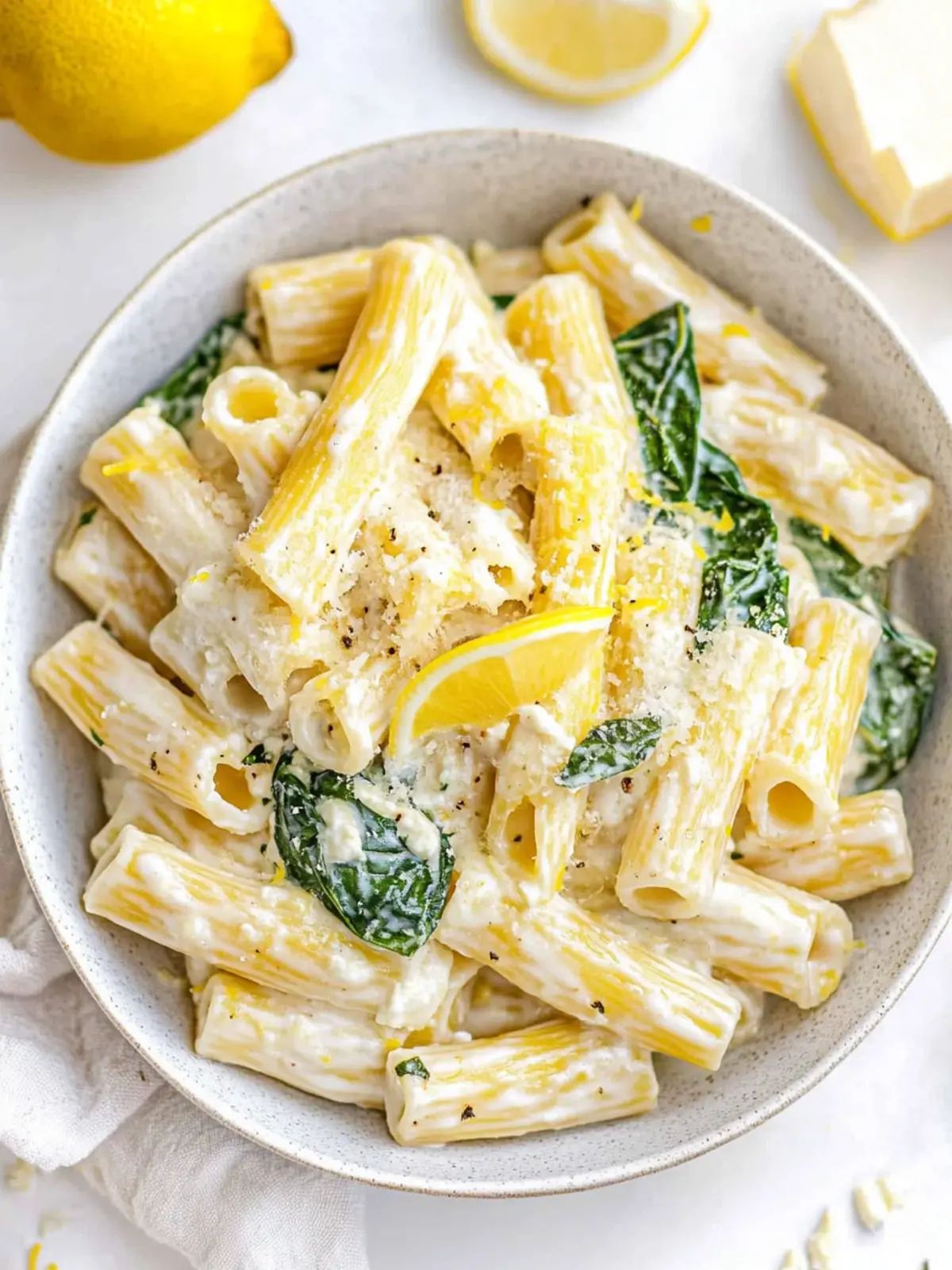 Creamy Lemon Ricotta Pasta for a Zesty Dinner Delight 4 Lemon Ricotta Pasta