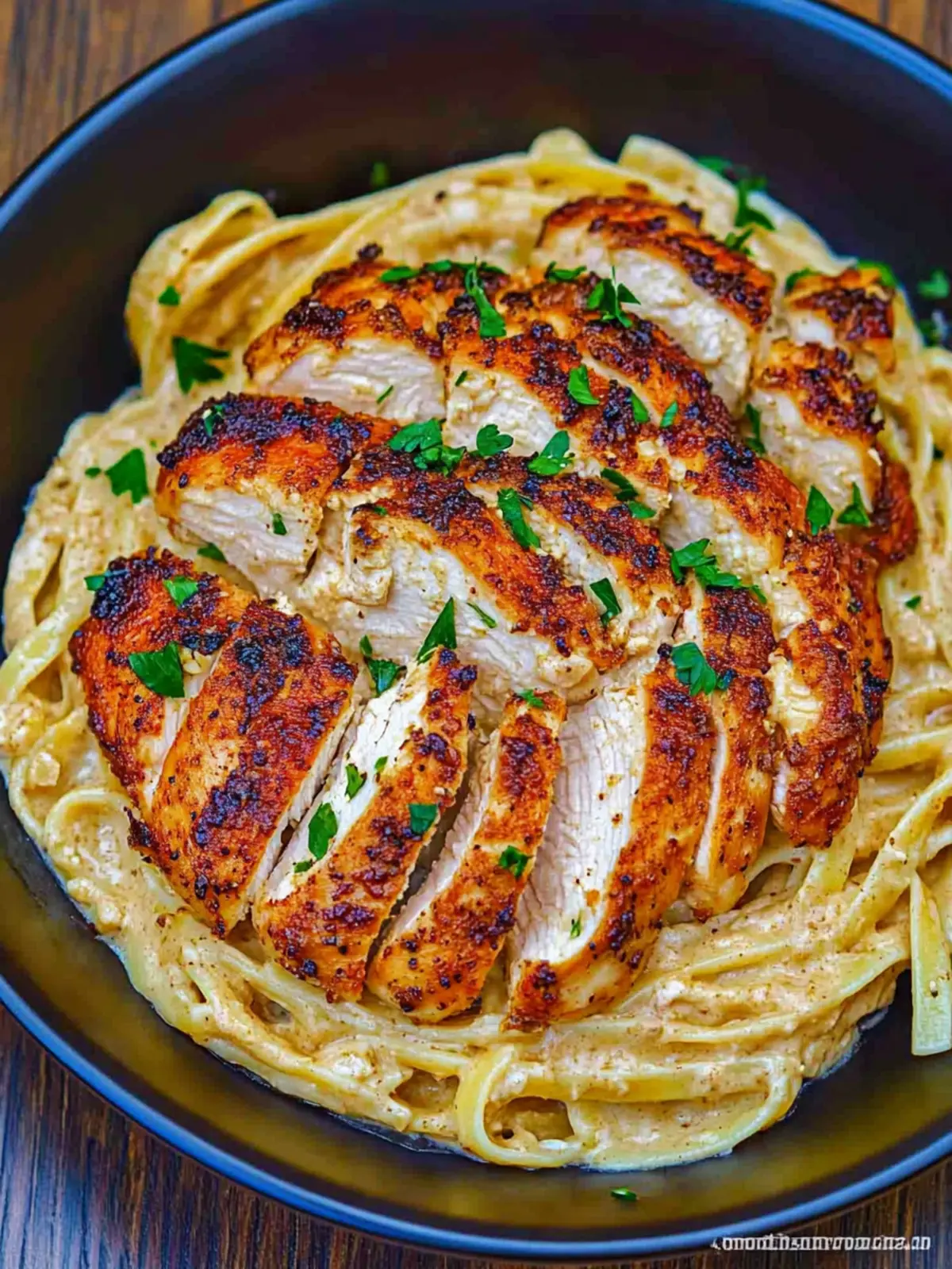 Creamy Garlic Parmesan Chicken Pasta Recipe