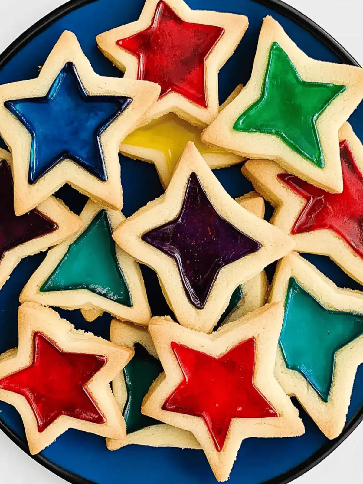 Amazing Stained Glass Cookies