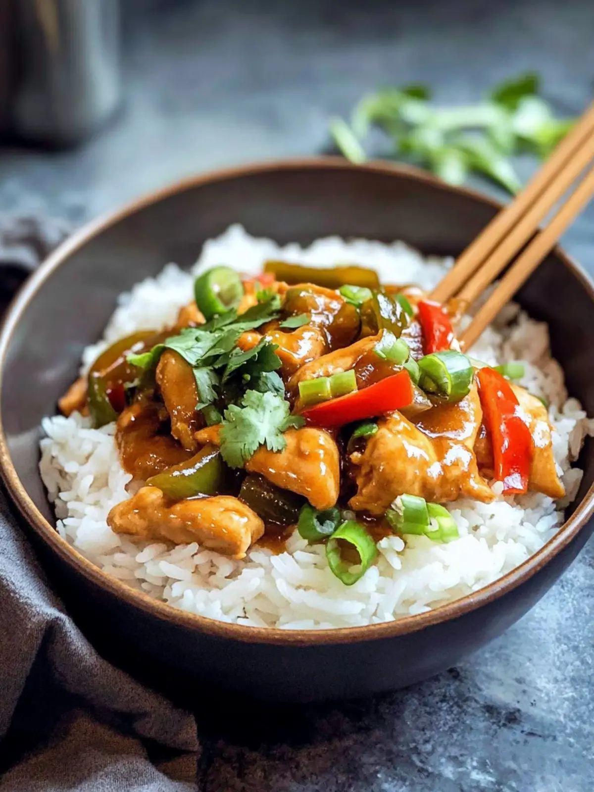 Chinese Satay Chicken Stir-Fry