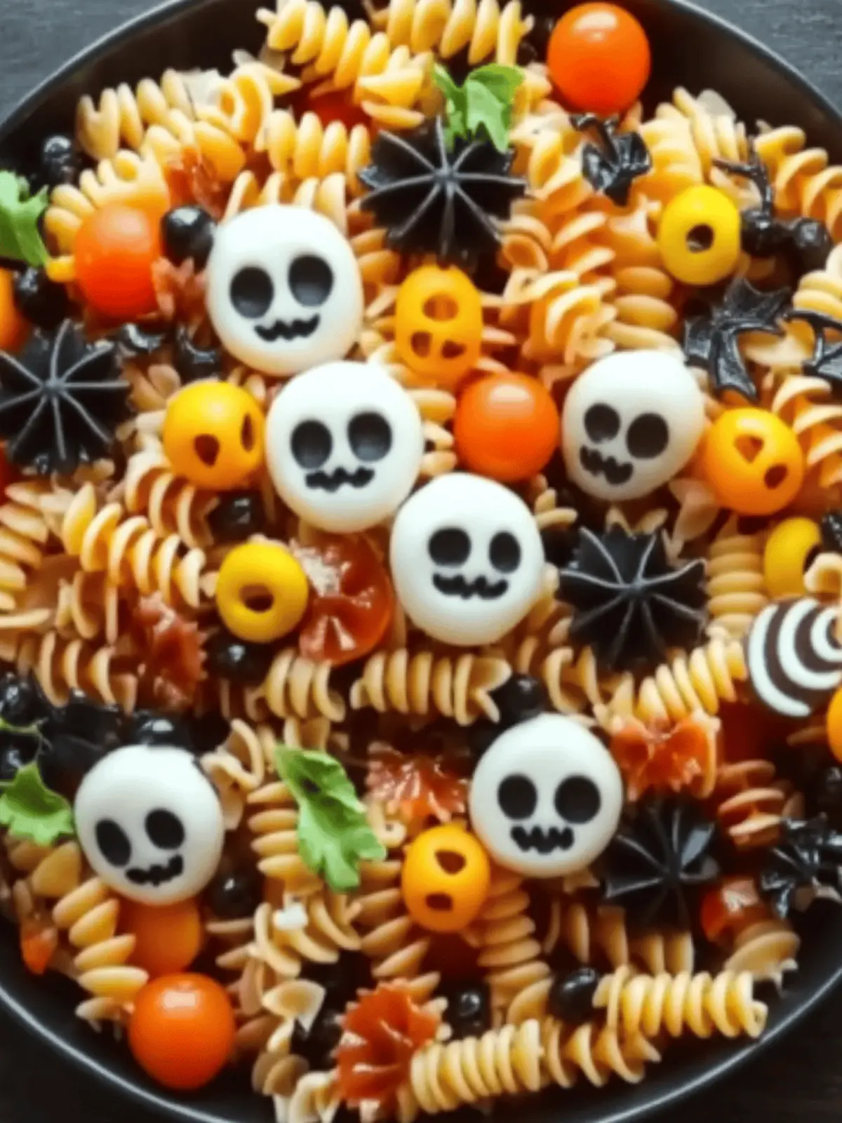 Halloween Pasta Salad