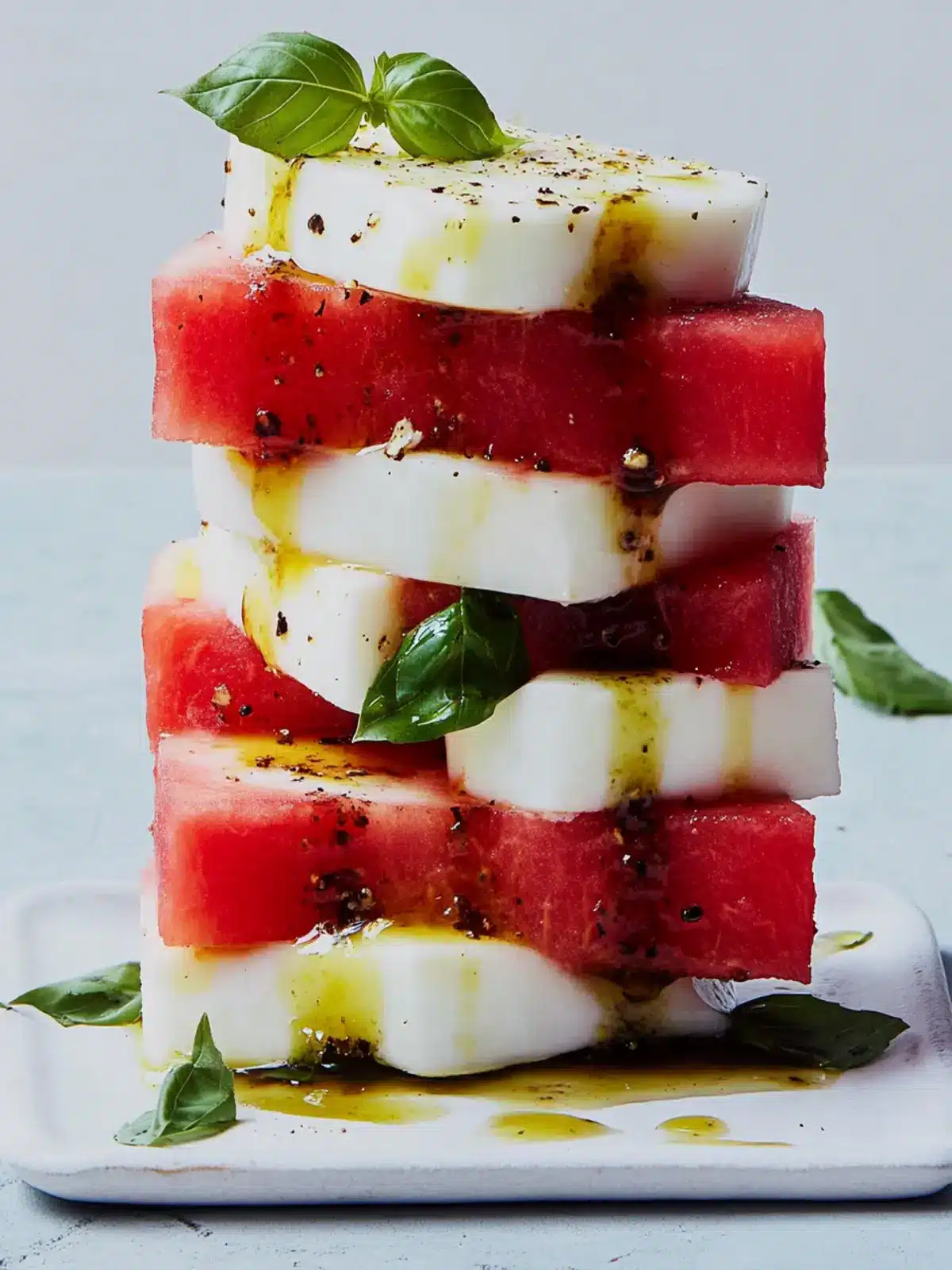 Watermelon Caprese