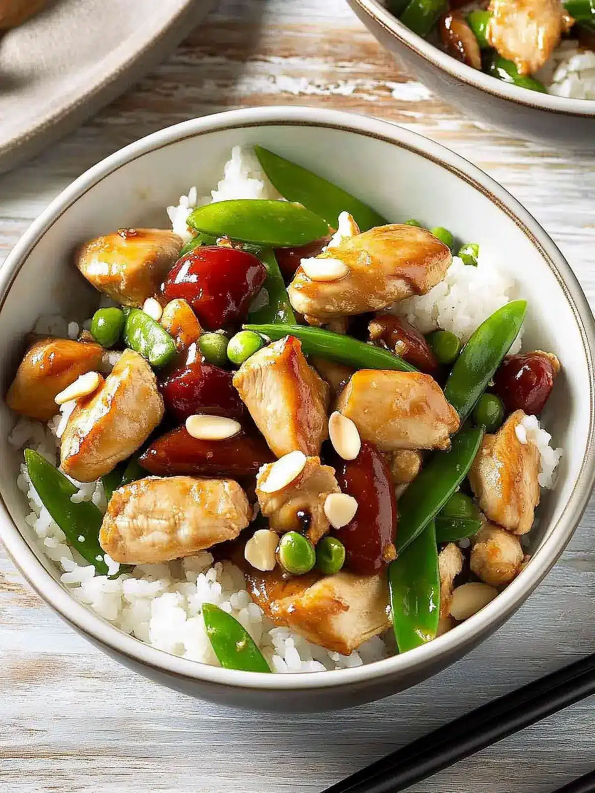 Quick Almond Chicken Stir-Fry