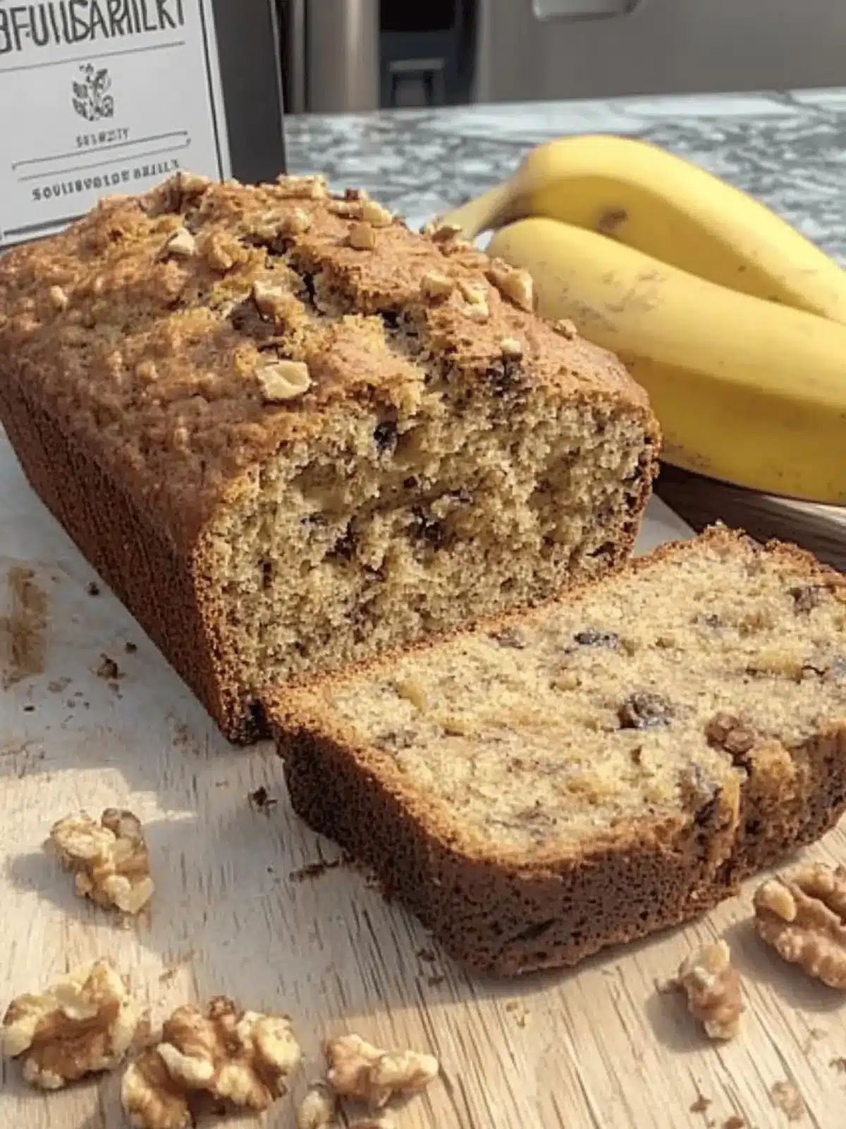 Sourdough Banana Nut Bread
