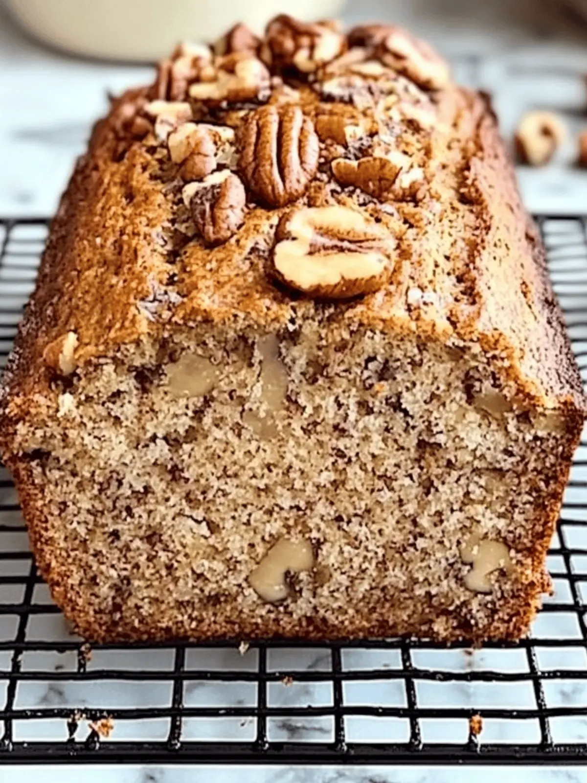 Moist & Crunchy Pecan Banana Bread Recipe You ll Adore 4 Pecan Banana Bread Recipe Moist & Crunchy