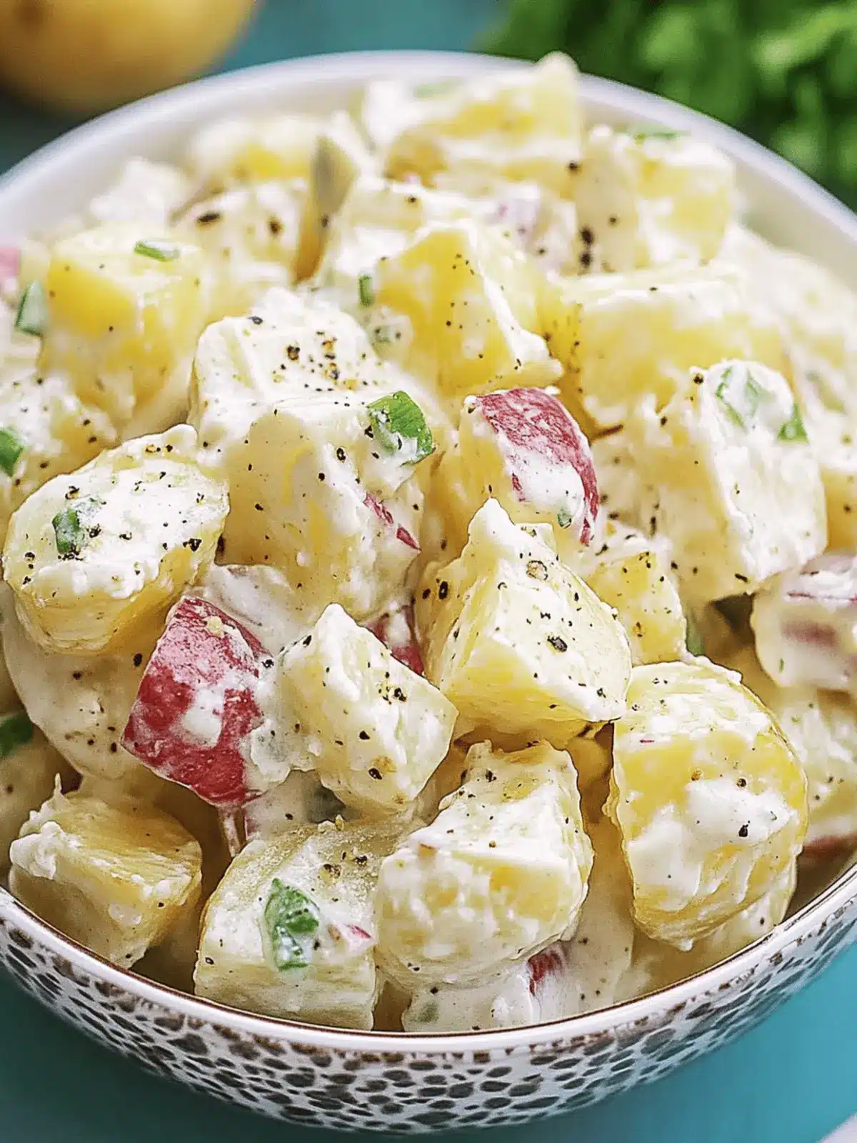 Creamy and Tangy Classic Potato Salad