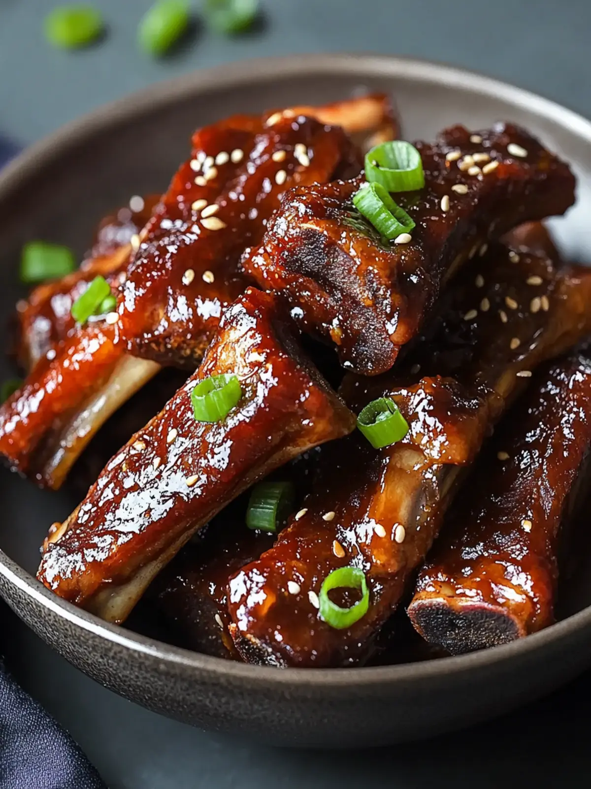 Chinese Red-braised Spare Ribs that Melt in Your Mouth