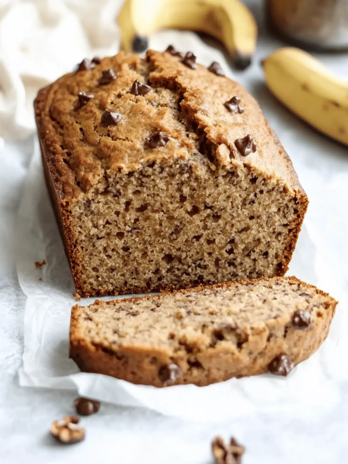 Cottage Cheese Banana Bread