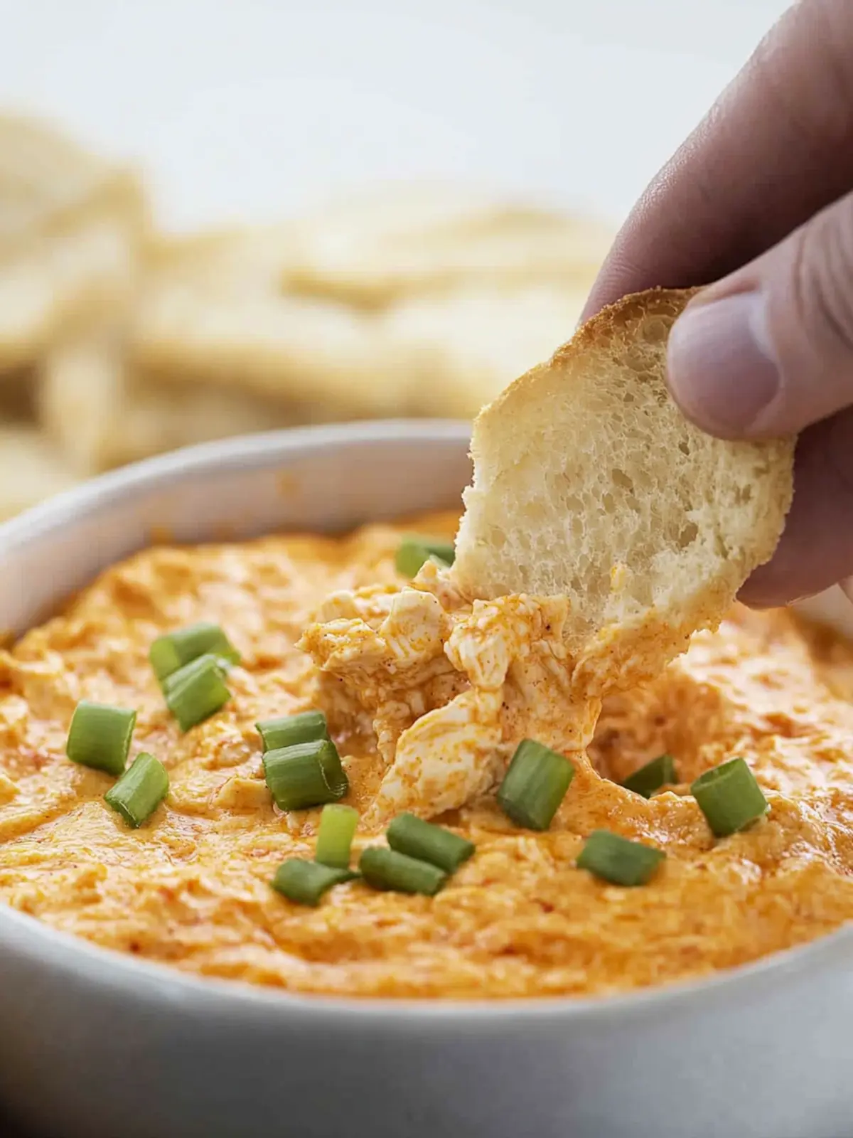 Crockpot Buffalo Chicken Dip