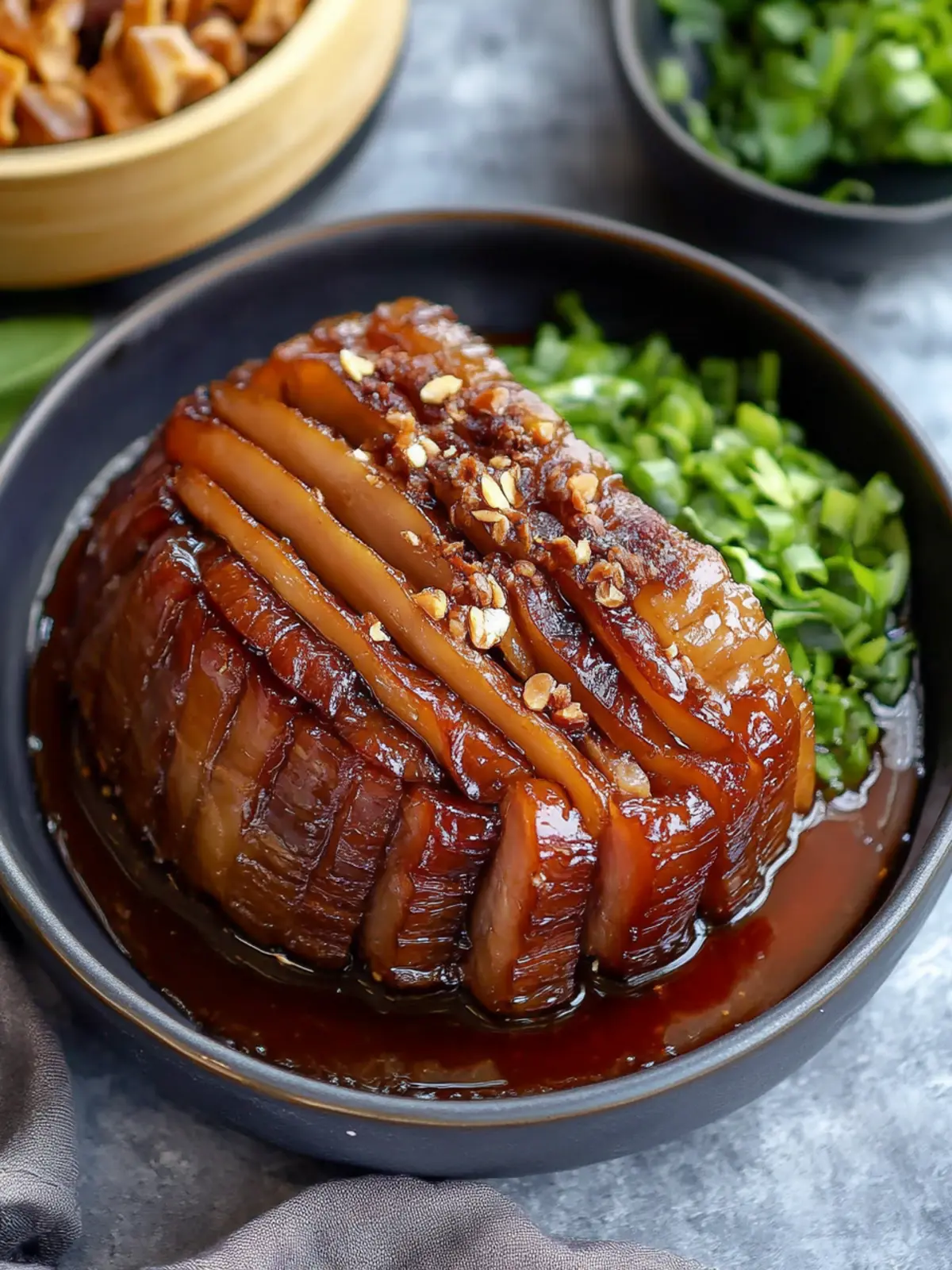 Savory Mei Cai Kou Rou: Melt-in-Your-Mouth Pork Belly Delight 2 Mei Cai Kou Rou (Steamed Pork Belly/æ¢
èæ£è)