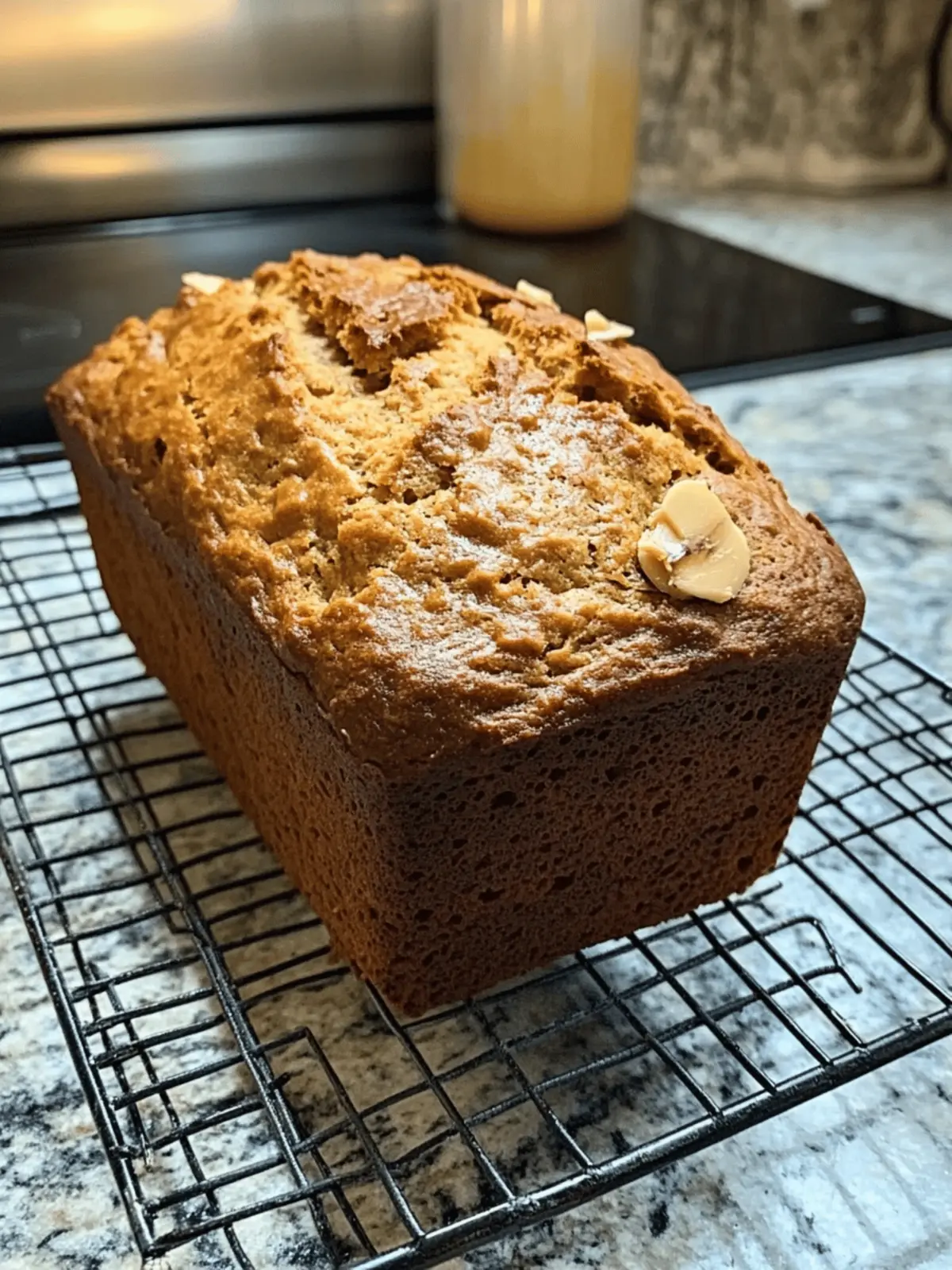 Chunky Peanut Butter Banana Bread You ll Love for Breakfast 3 Chunky Peanut Butter Banana Bread
