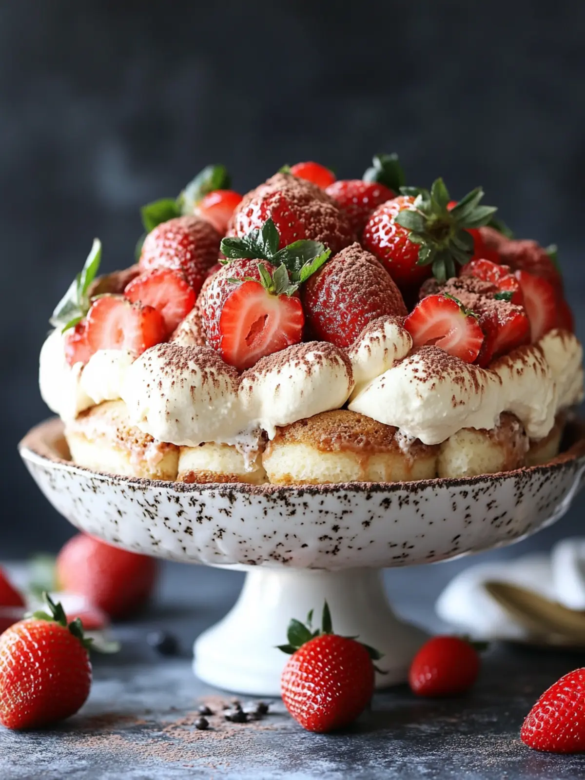 Delicious Strawberry Tiramisu That s a No-Bake Showstopper 3 Strawberry Tiramisu