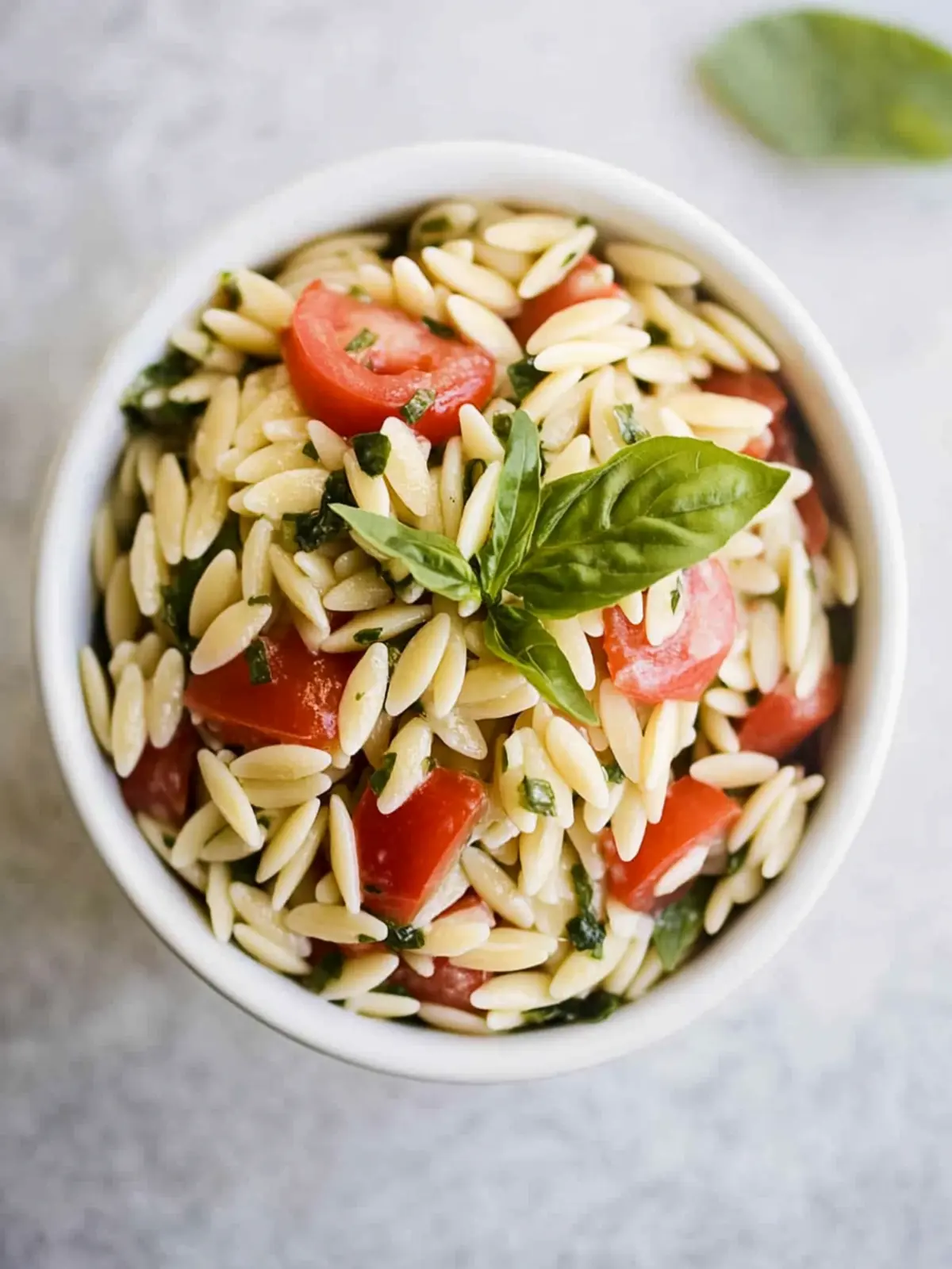 Easy Lemon Orzo Pasta Salad