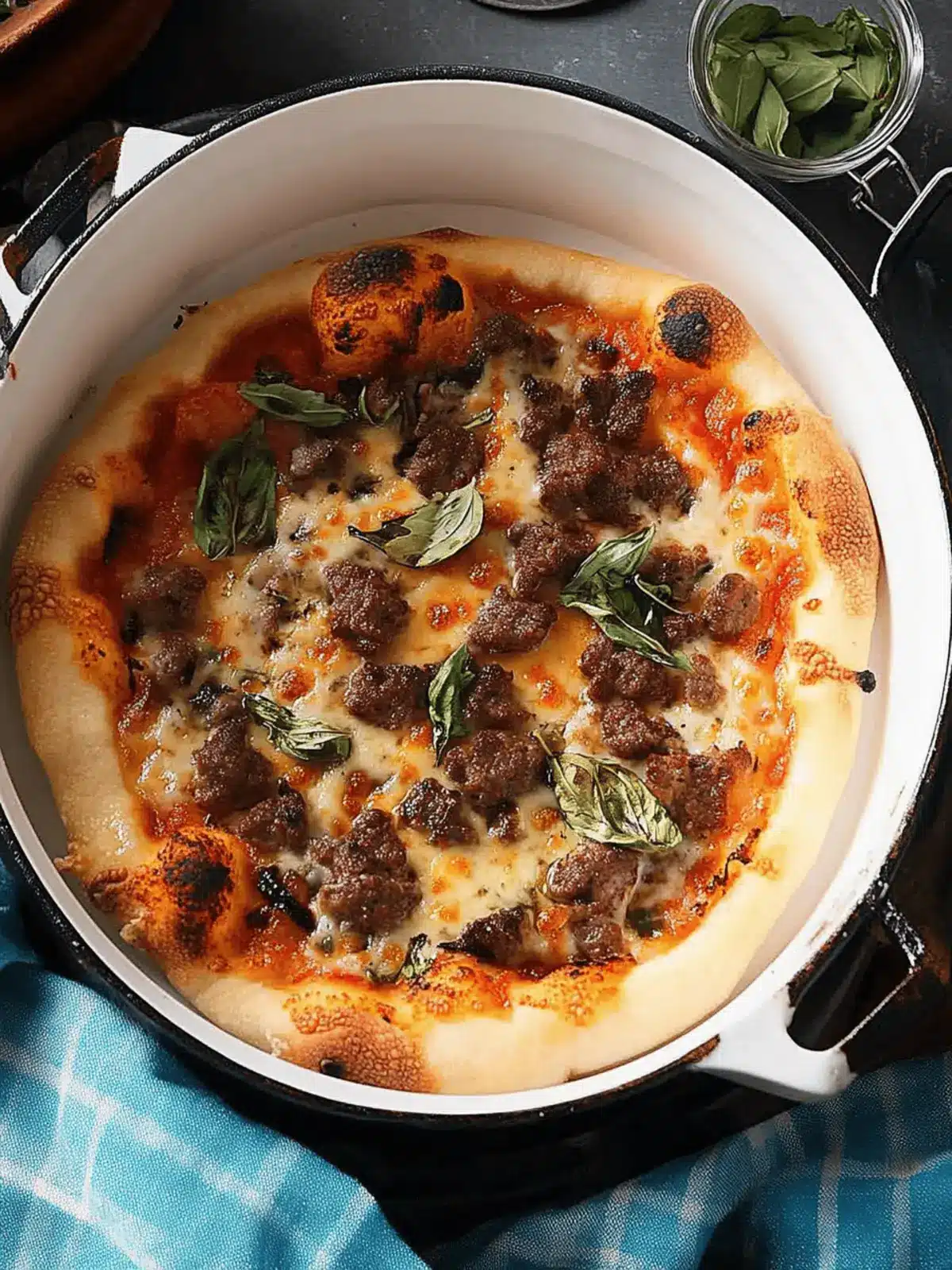 Dutch Oven Pizza