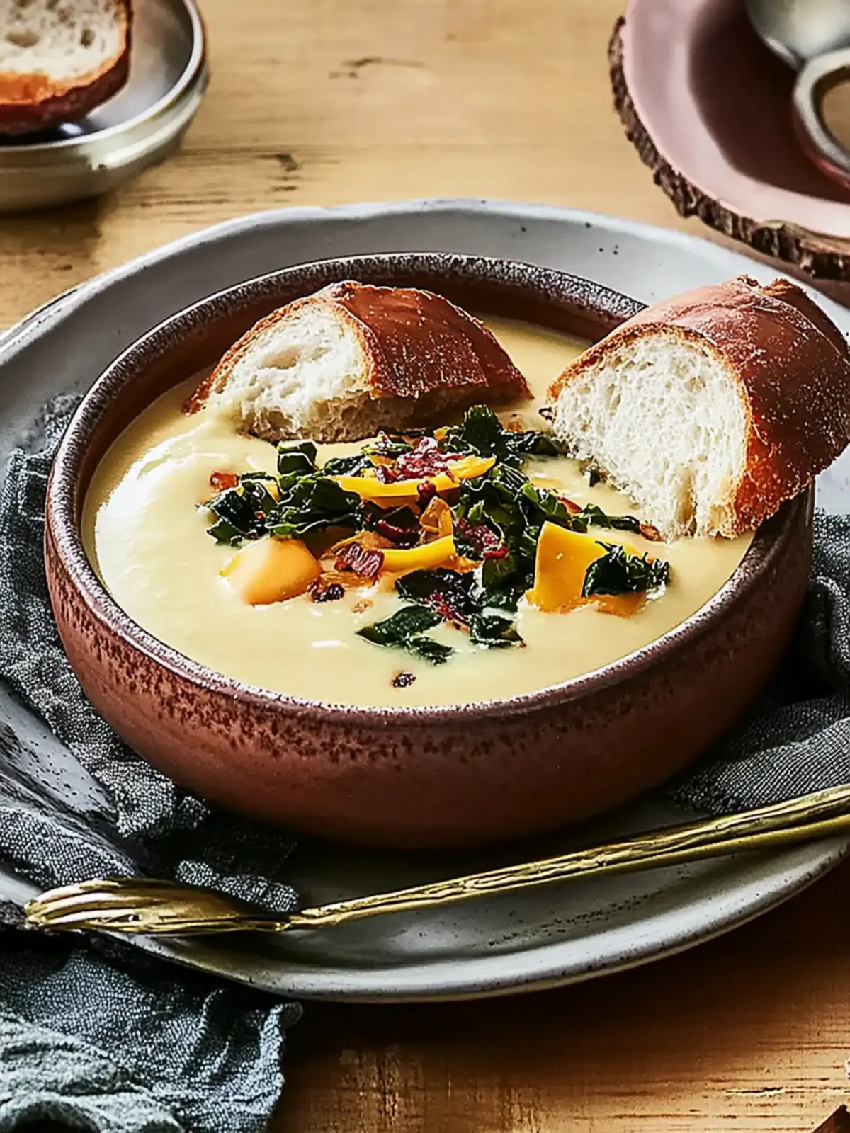 Slow-Cooker Cheddar Soup