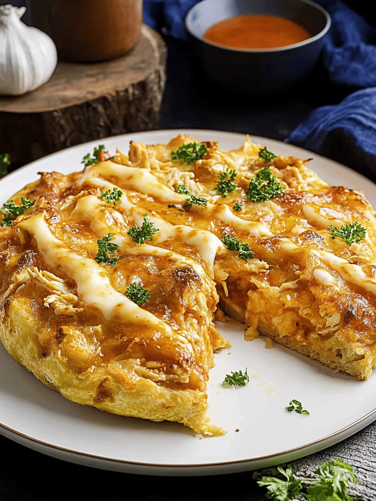 Buffalo Chicken Focaccia Bread: A Comfort Food Delight 2 Buffalo Chicken Focaccia Bread