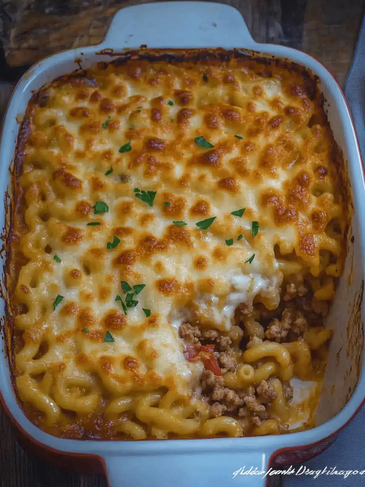 Irresistible Baked Macaroni with Creamy Sauce for Cozy Nights 3 Baked Macaroni