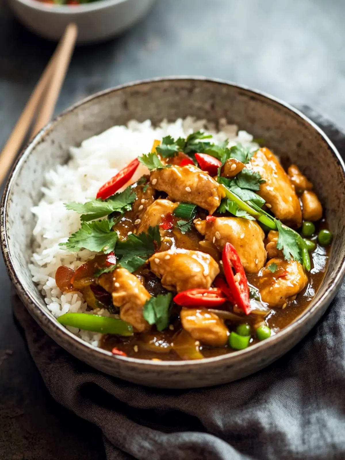 Chinese Satay Chicken Stir-Fry