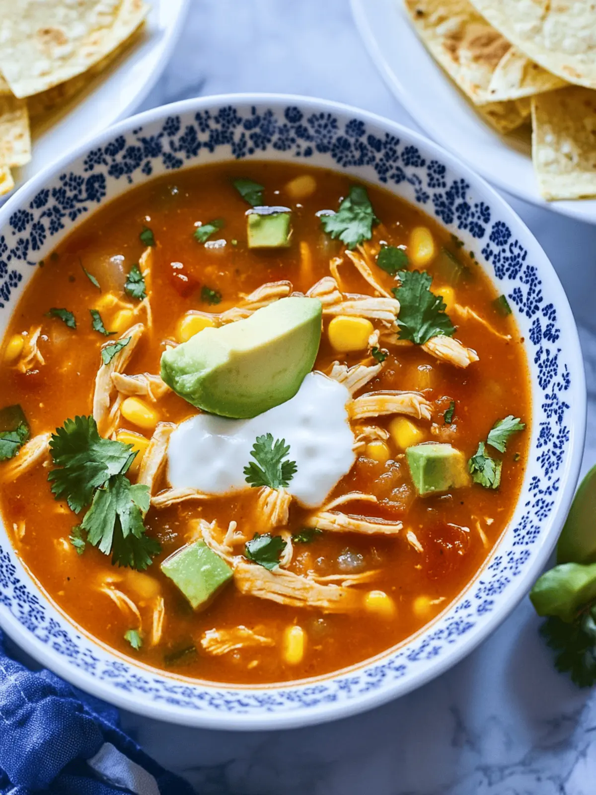 Flavorful Chicken Tortilla Soup with a Spicy Kick You ll Love 2 Flavorful Chicken Tortilla Soup with a Spicy Kick