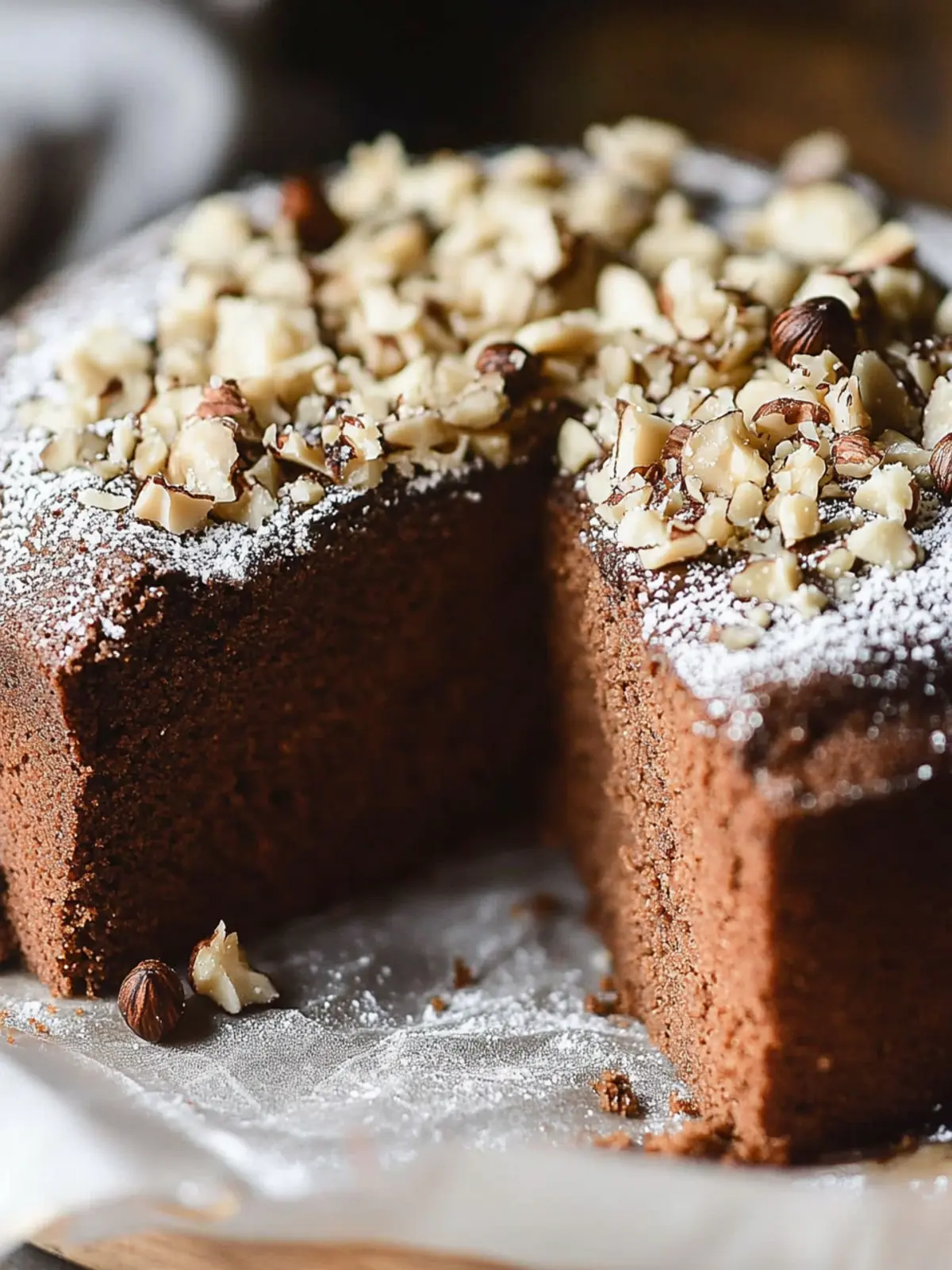 Mocha Hazelnut Cake
