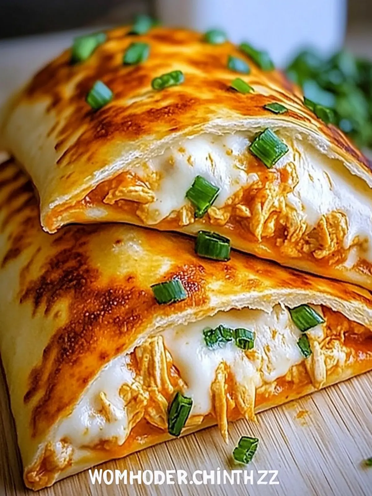 Buffalo Chicken Calzone