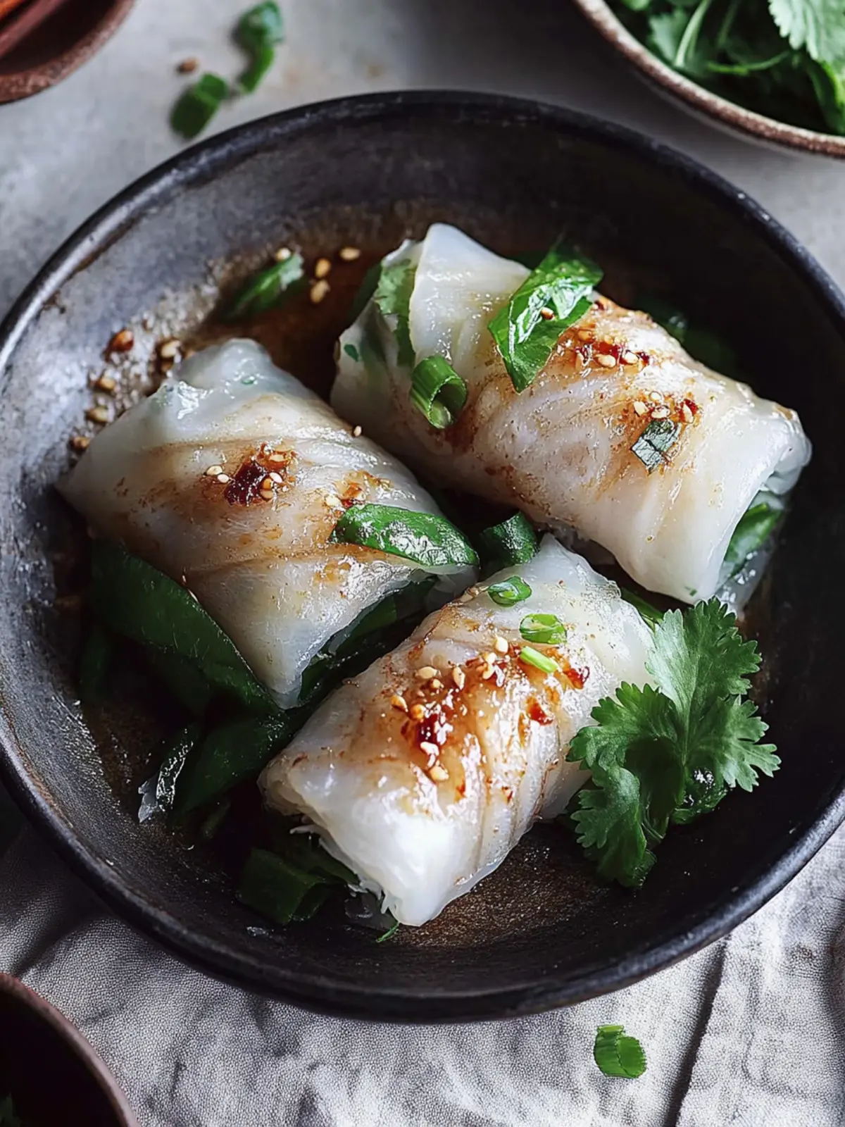 Crispy Chinese Rice Paper Wrapped Fish