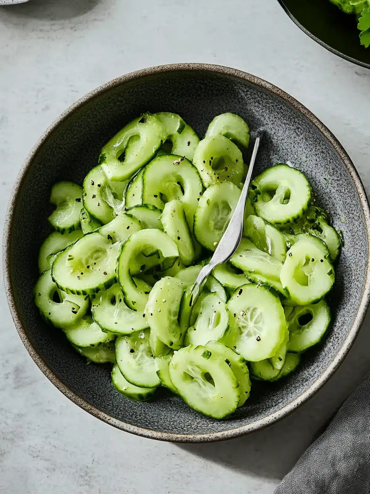 Sunomono (Japanese Cucumber Salad)