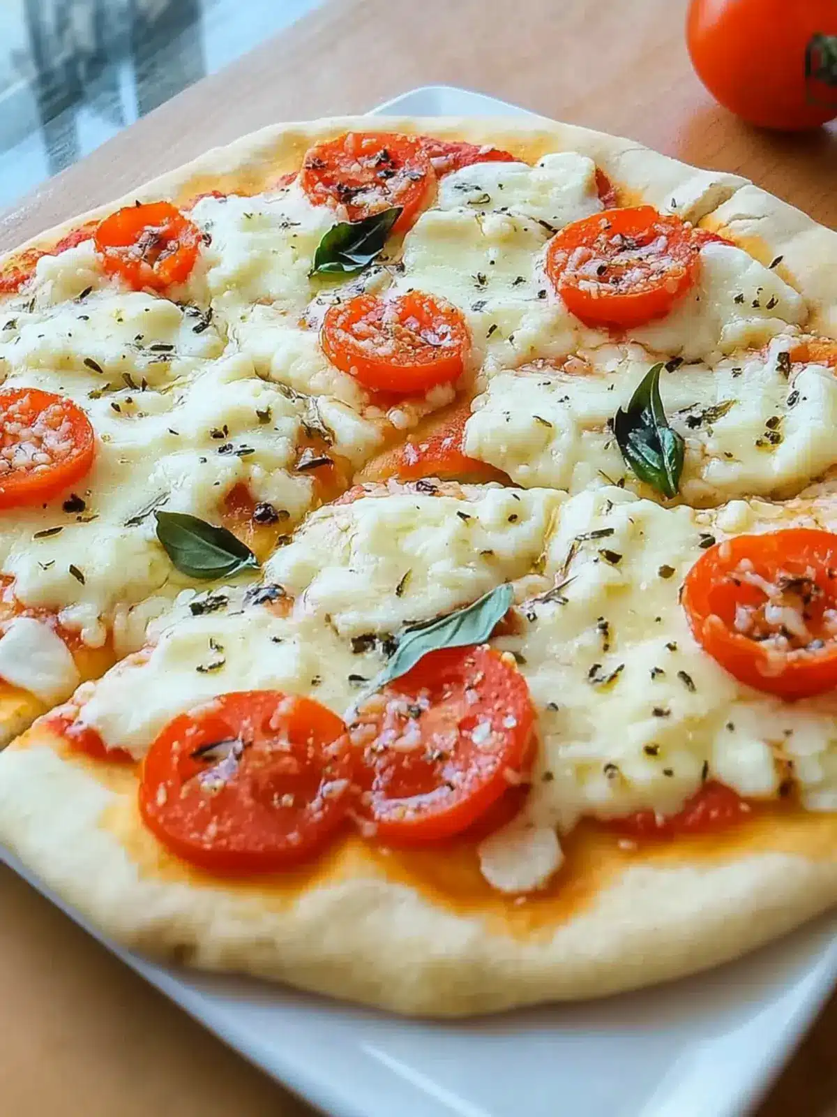 Four Cheese Margherita Pizza