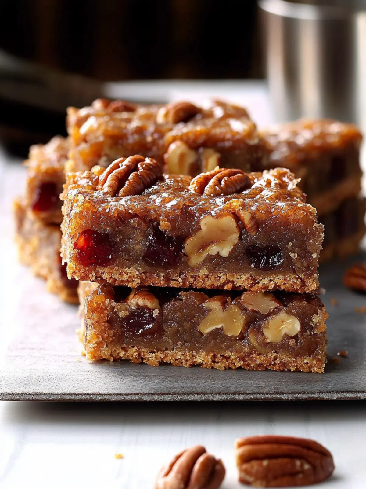 Grandma s Pecan Rum Bars