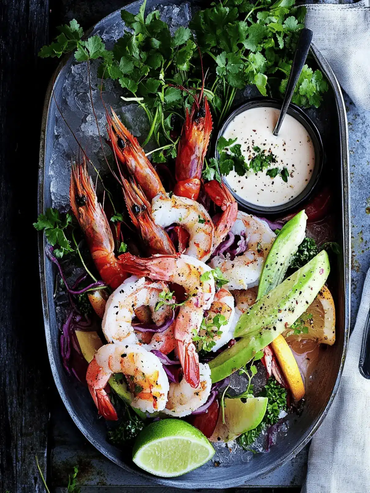 Gourmet Prawn Cocktail Platter for Effortless Entertaining 3 Prawn cocktail platter