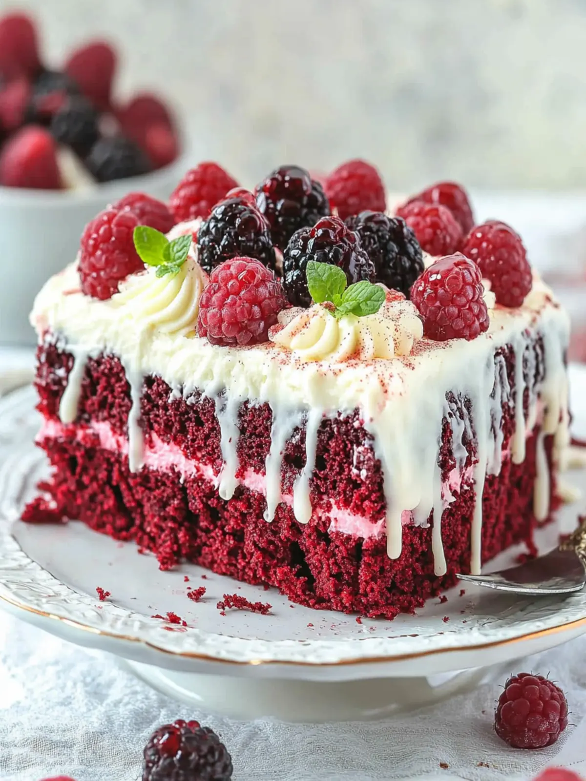 Decadent Red Velvet Poke Cake for Ultimate Indulgence 4 Red Velvet Poke Cake