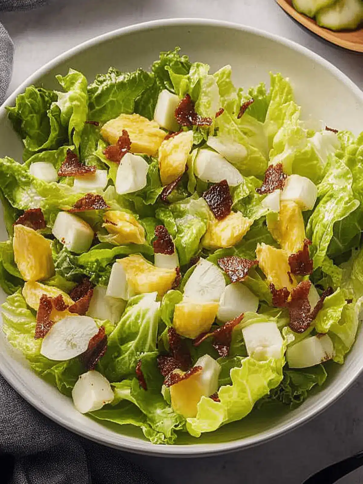 Wilted Lettuce Salad