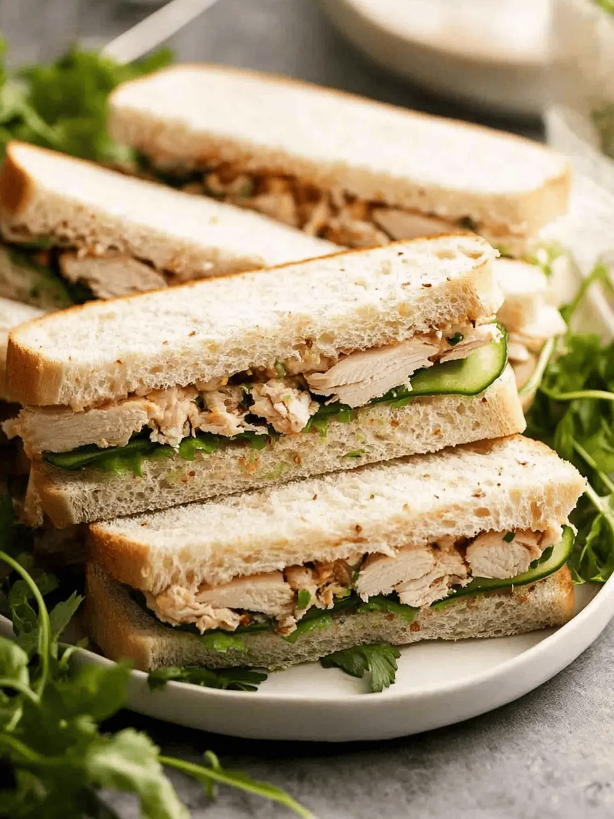 Chicken sandwiches   gatherings, picnics, lunches!