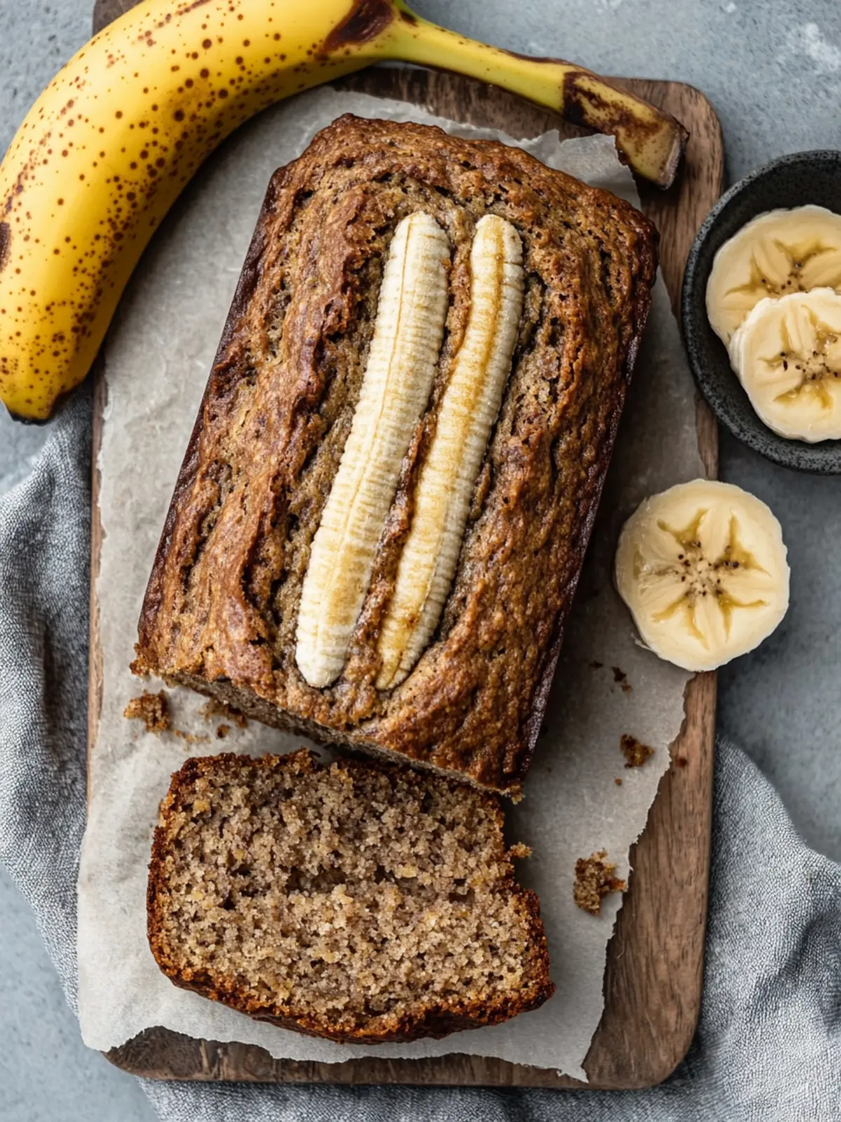 Cottage Cheese Banana Bread