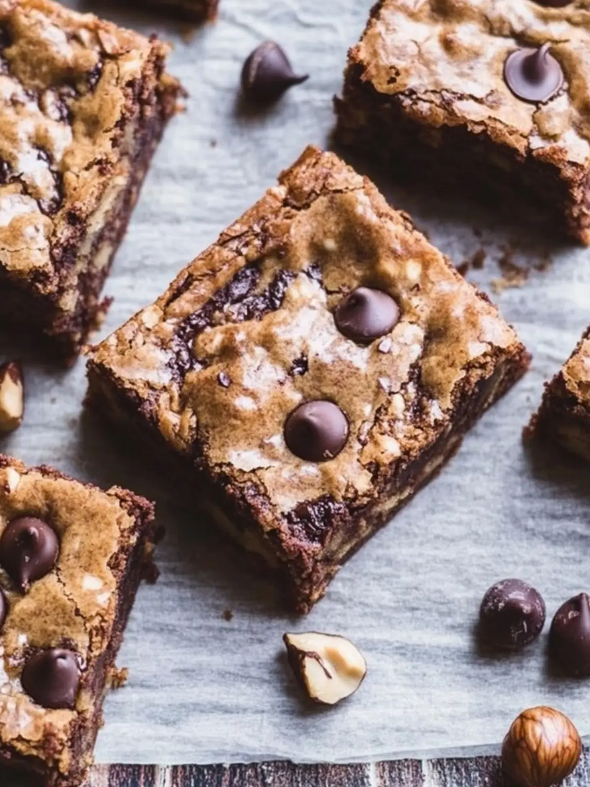 Outrageous Chocolate Hazelnut Blondies That Will Wow You 4 Outrageous Chocolate Hazelnut Blondies