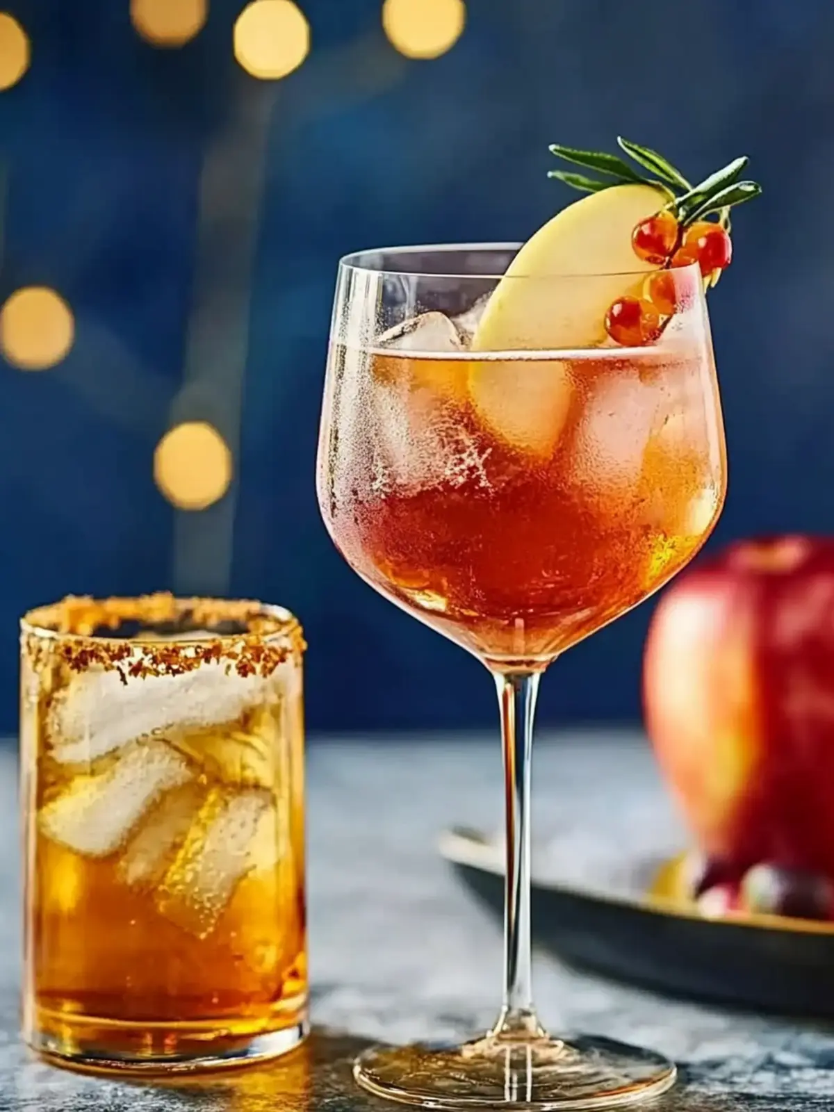 Delightful Apple Spritz: Your Festive Cocktail Upgrade 2 Apple spritz