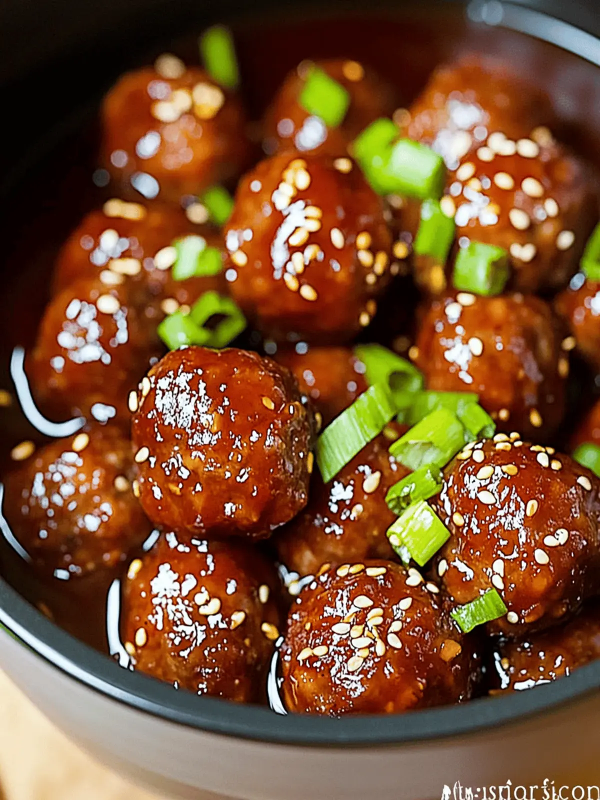 Sweet Gochujang Meatballs Appetizer   Instant Pot or Regular