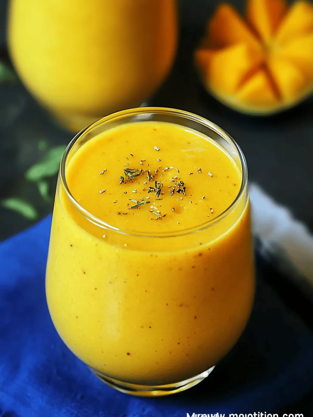 Mango Lassi Bliss: Your Creamy Escape from Fast Food 3 Mango Lassi