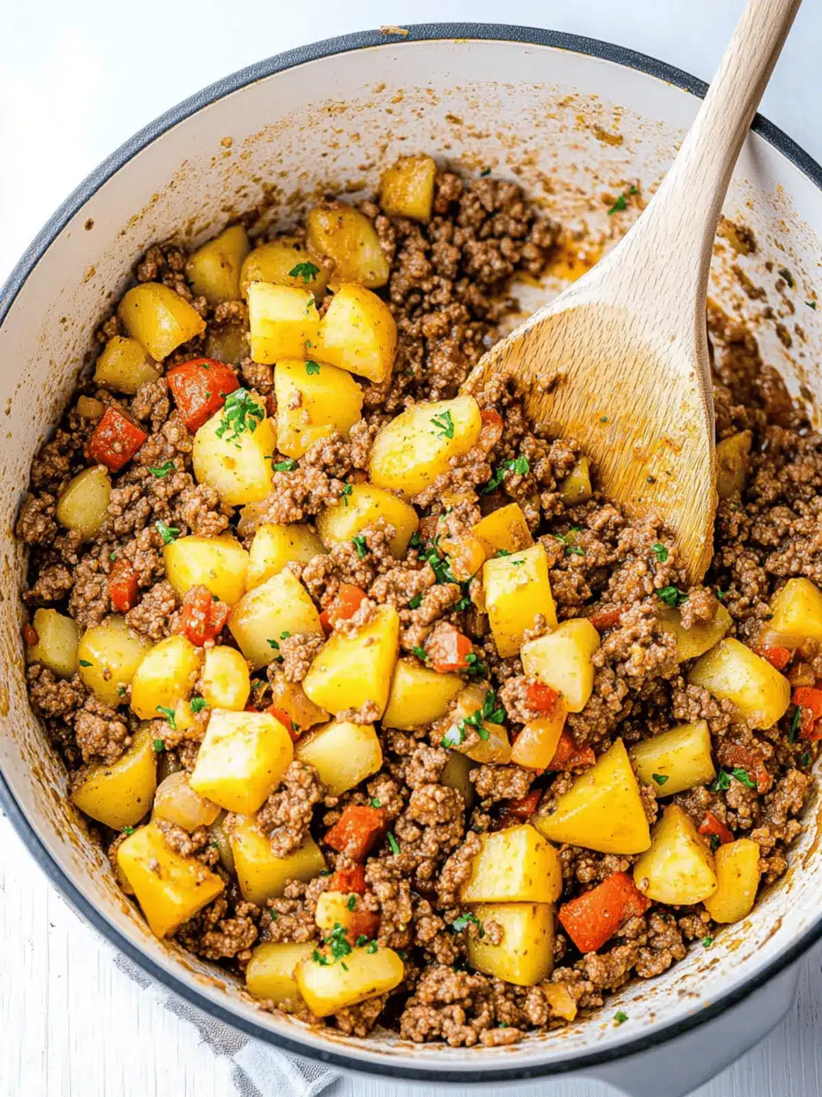 Ground Beef and Potatoes