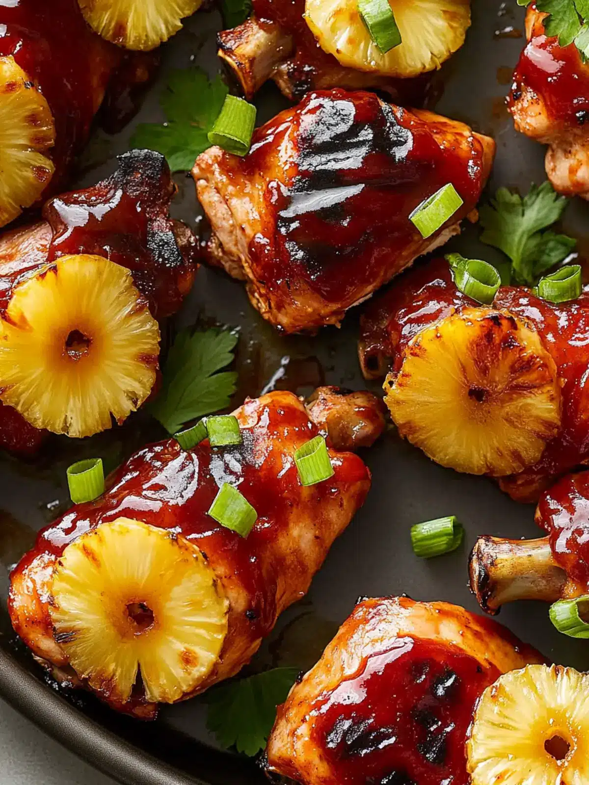 Sheet-Pan BBQ Pineapple Chicken