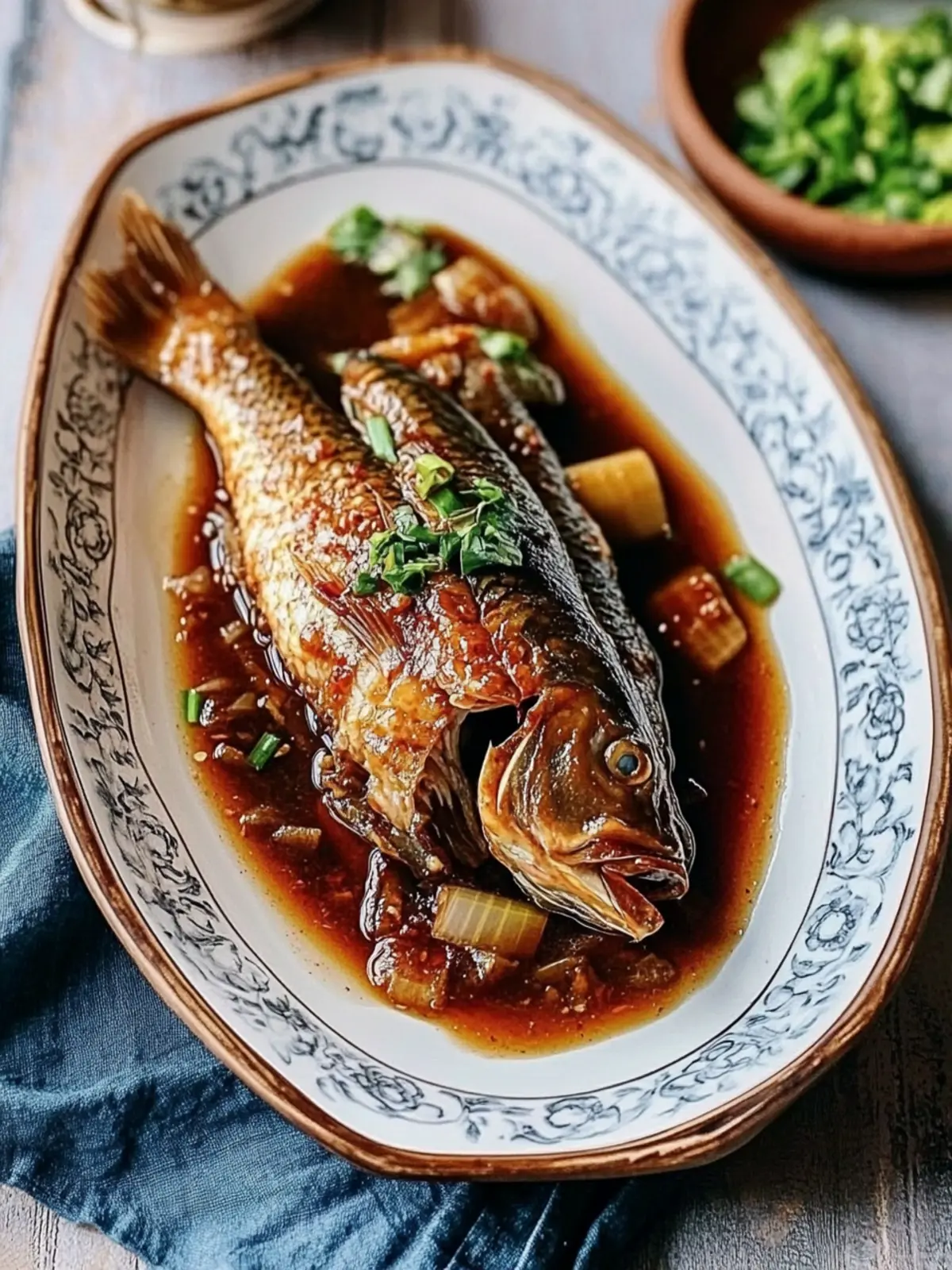 Chinese Braised Fish (Hong Shao Yu)