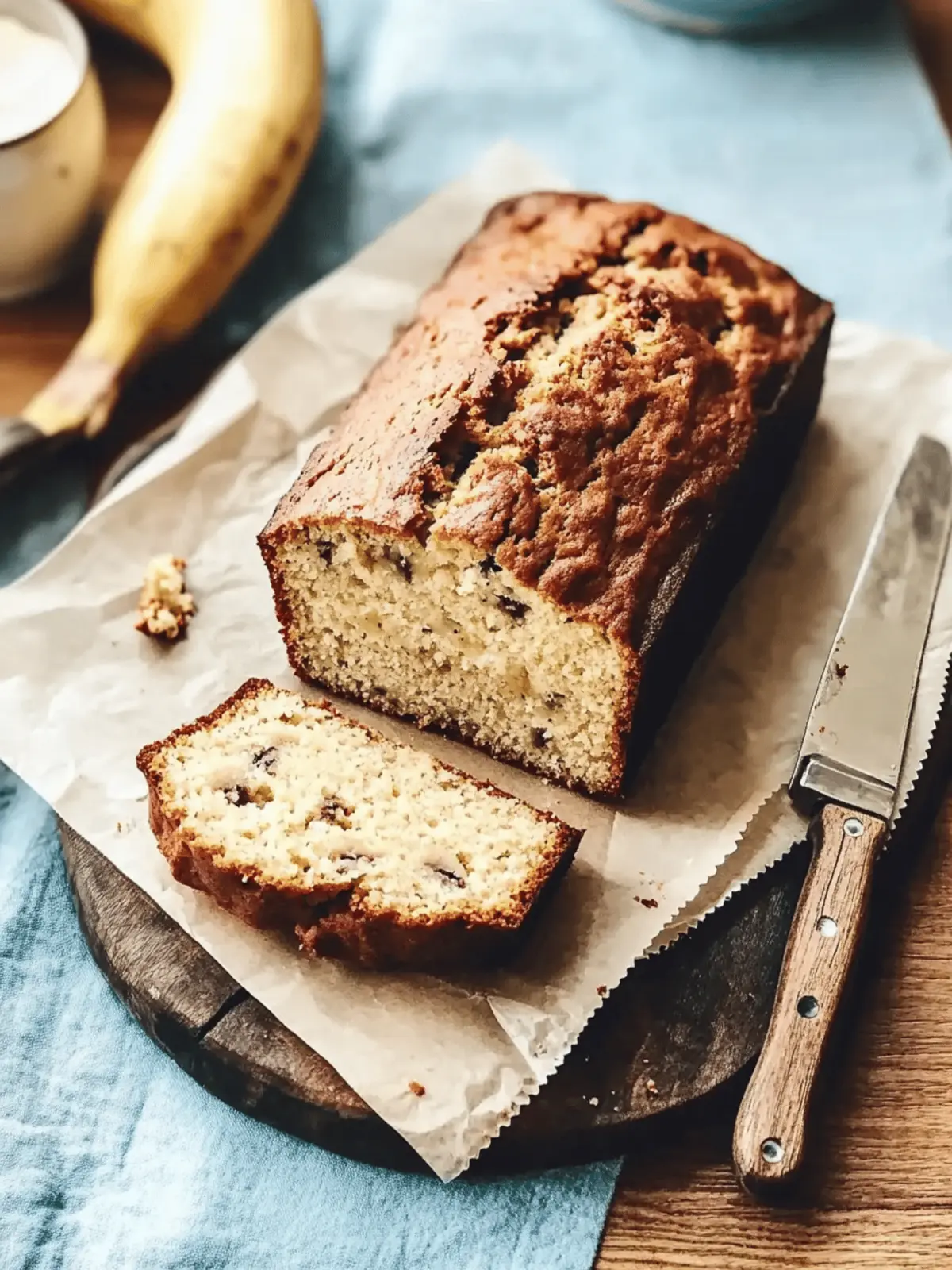 Sour Cream Banana Bread