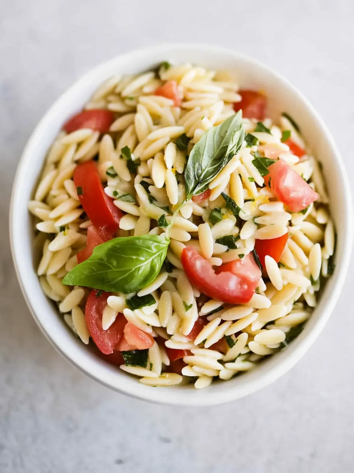 Easy Lemon Orzo Pasta Salad